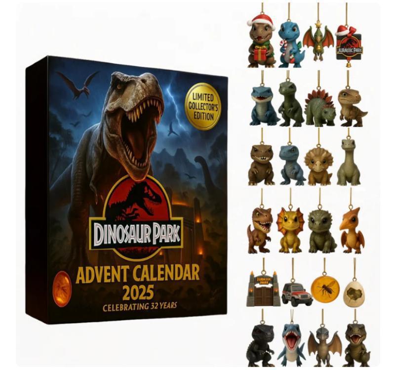2025 Christmas Advent Calendar Blind Box 🎁, Jurassic Park