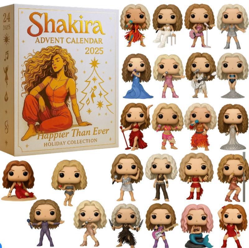 2025 Christmas Advent Calendar Blind Box 🎁, Shakira
