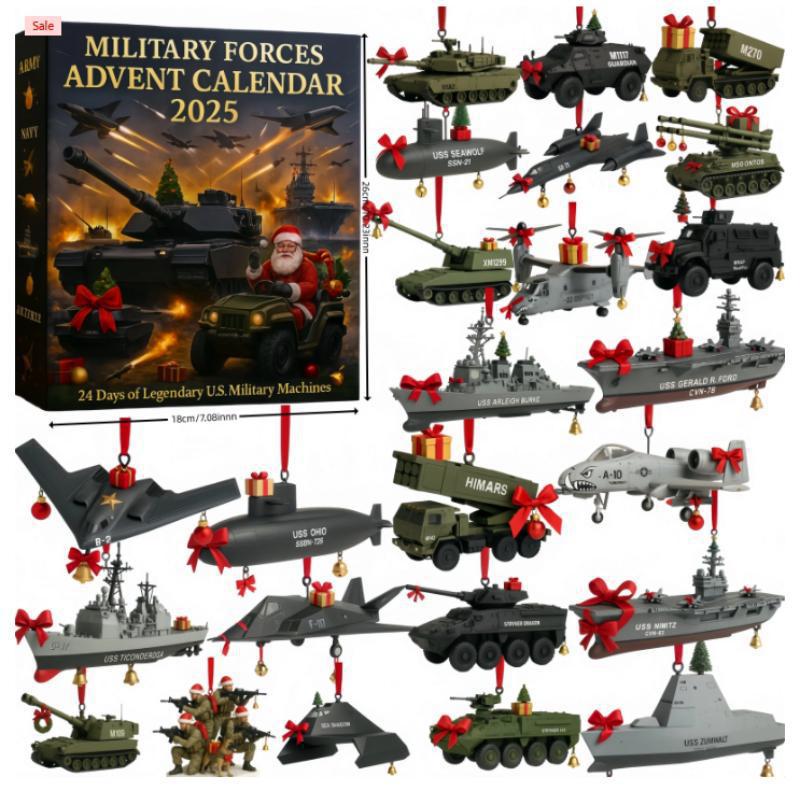 2025 Christmas Advent Calendar Blind Box 🎁, Military