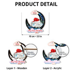 My First Christmas - Personalized Custom Suncatcher Ornament