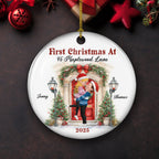 First Holiday Season As One - Personalized Custom Ceramic Ornament