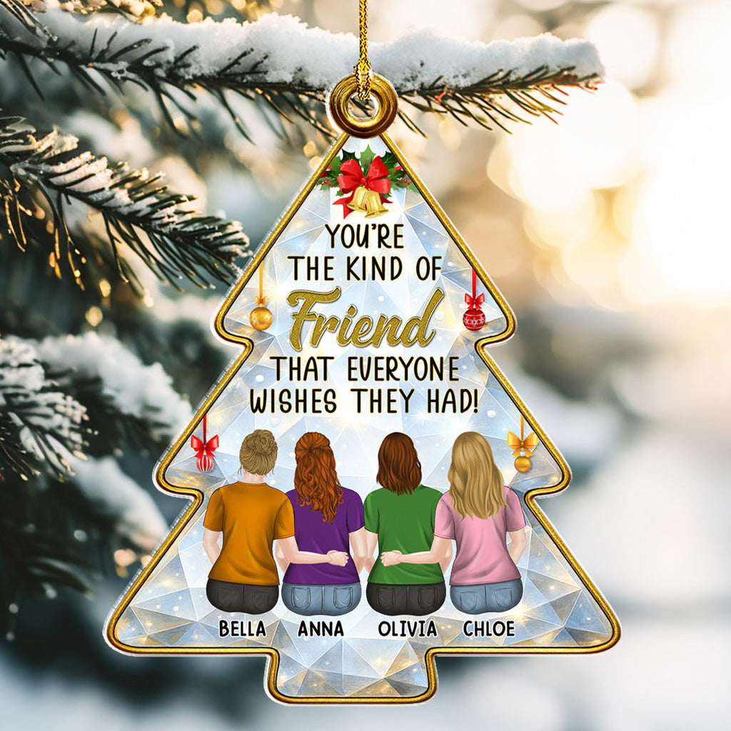 Our Friendship Story - Personalized Custom Acrylic Ornament