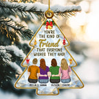 Our Friendship Story - Personalized Custom Acrylic Ornament
