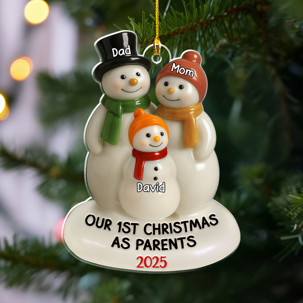 No Place Like Home - Personalized Custom Acrylic Ornament