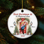 First Holiday Season As One - Personalized Custom Ceramic Ornament