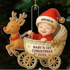 Tiny Blessing First Christmas - Personalized Custom Acrylic Ornament