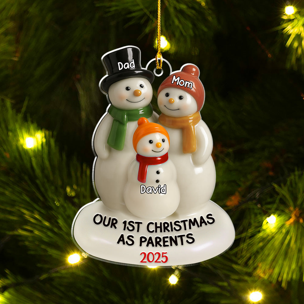 No Place Like Home - Personalized Custom Acrylic Ornament