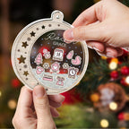 Newborn Birth Stats Ornament - Personalized Custom Acrylic Shaker Ornament