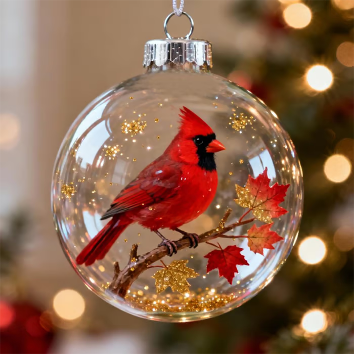 🔥🐦2026 Cute Birds Christmas Bauble Collection