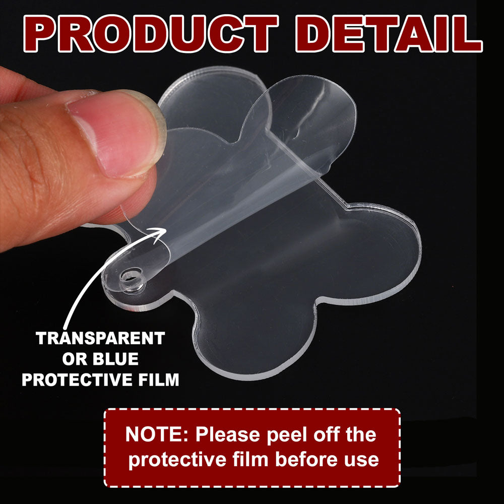 Baby First Christmas As A Family Of Three - Personalized Custom Acrylic Ornament