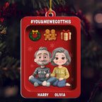 Couple First Christmas Kit - Personalized Custom Acrylic Ornament