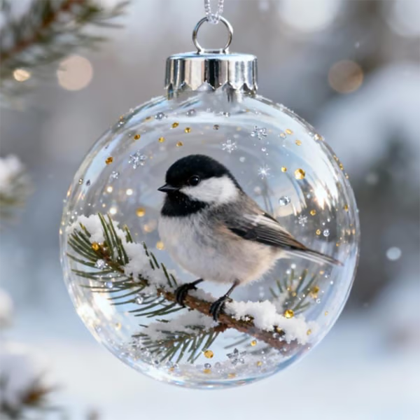 🔥🐦2026 Cute Birds Christmas Bauble Collection