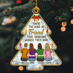 Our Friendship Story - Personalized Custom Acrylic Ornament