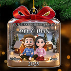 Our First Time Together - Personalized Custom 3D Effect Acrylic Ornament