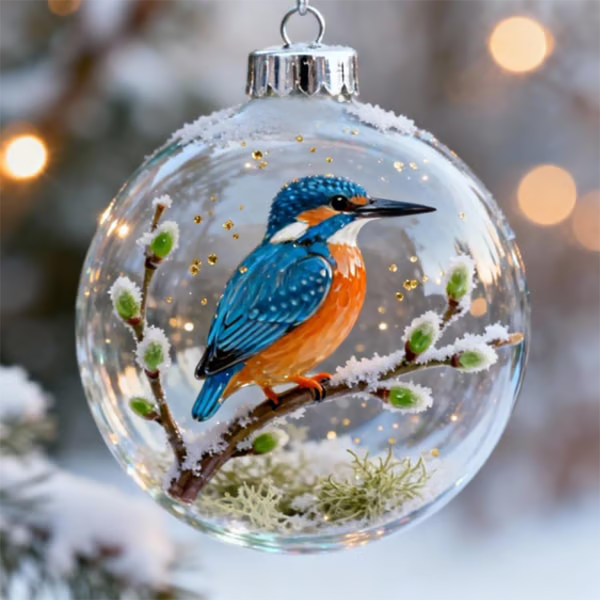 🔥🐦2026 Cute Birds Christmas Bauble Collection