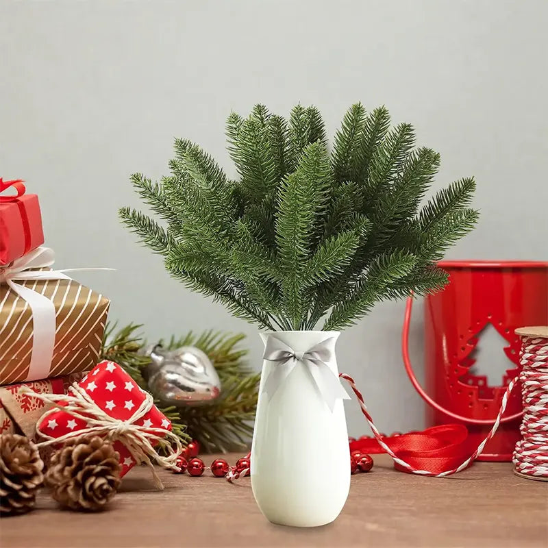 Artificial Pine Branches Christmas Decorations