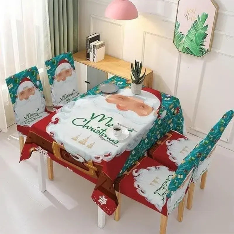 Christmas Tablecloth and Chair Covers