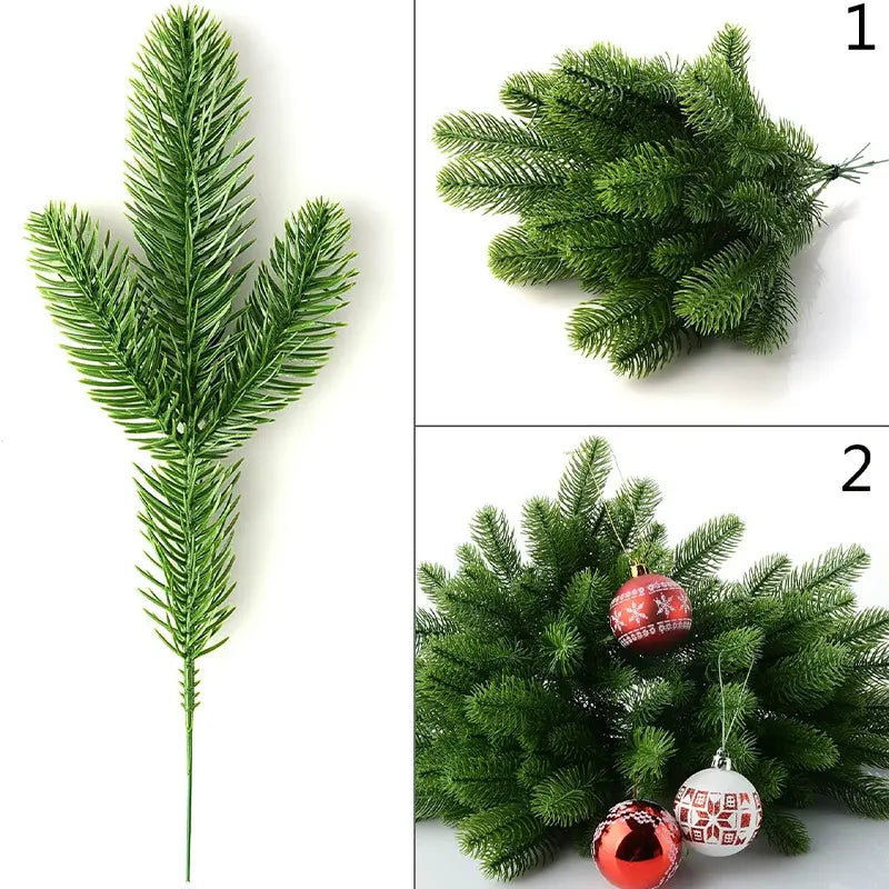 Artificial Pine Branches Christmas Decorations