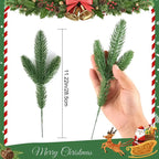 Artificial Pine Branches Christmas Decorations