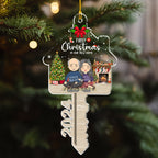 First Christmas In Our New Home - Personalized Custom Acrylic Ornament