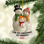 No Place Like Home - Personalized Custom Acrylic Ornament