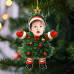Baby Christmas Tree - Personalized Custom Acrylic Ornament