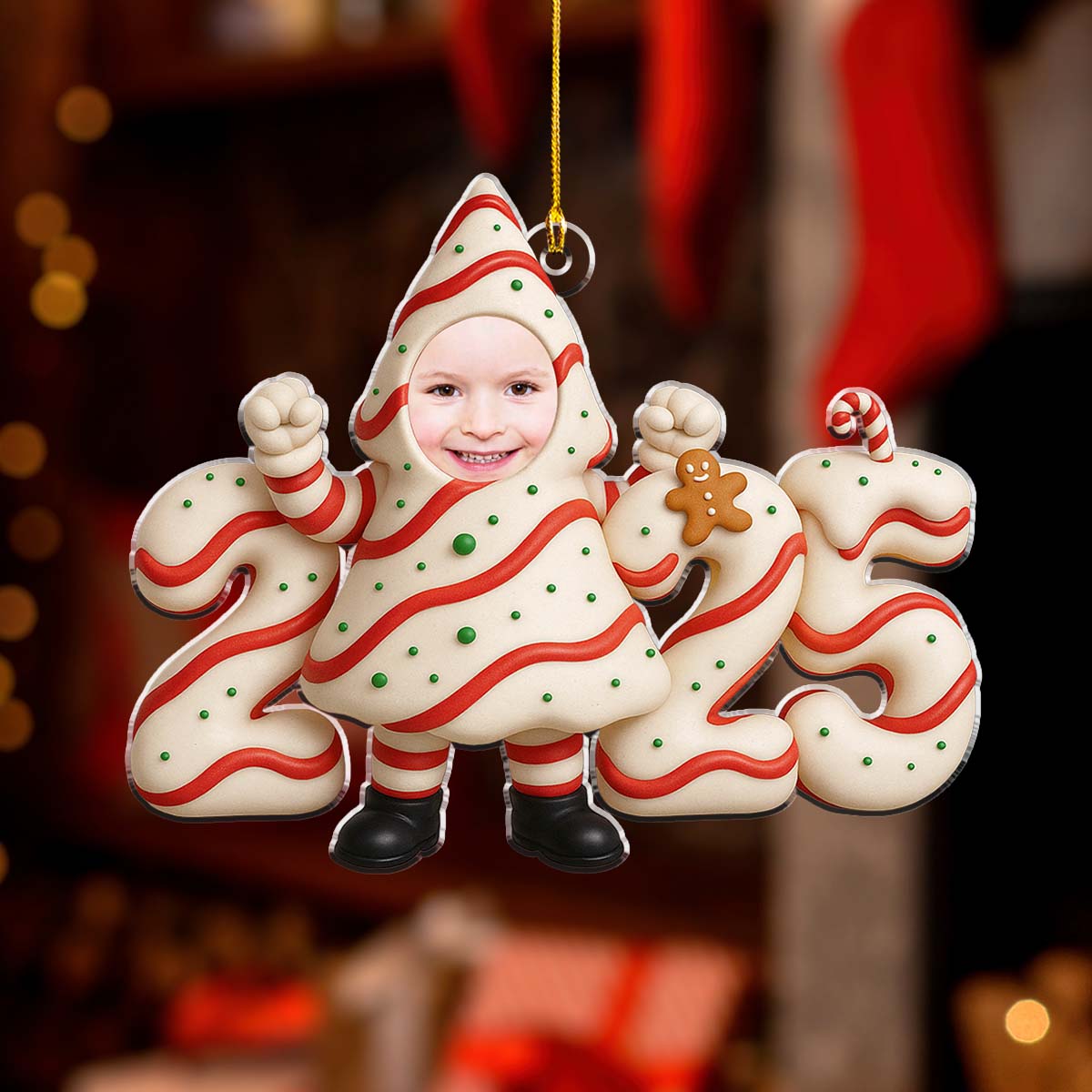 Little Surprise 2025 - Personalized Custom Acrylic Ornament