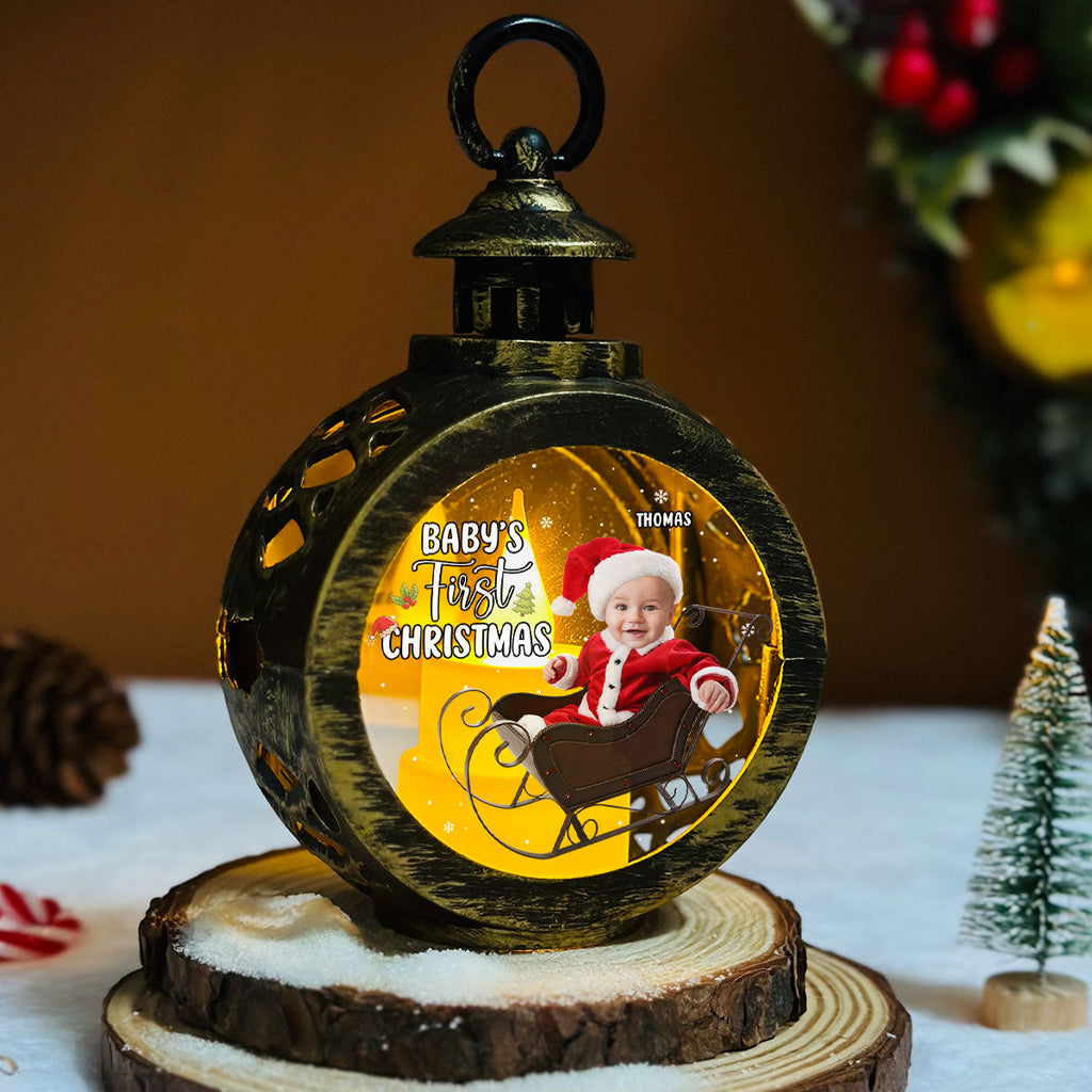 Baby Christmas - Personalized Custom Christmas Lantern