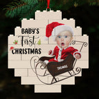 My First Christmas - Personalized Custom Puzzle Ornament