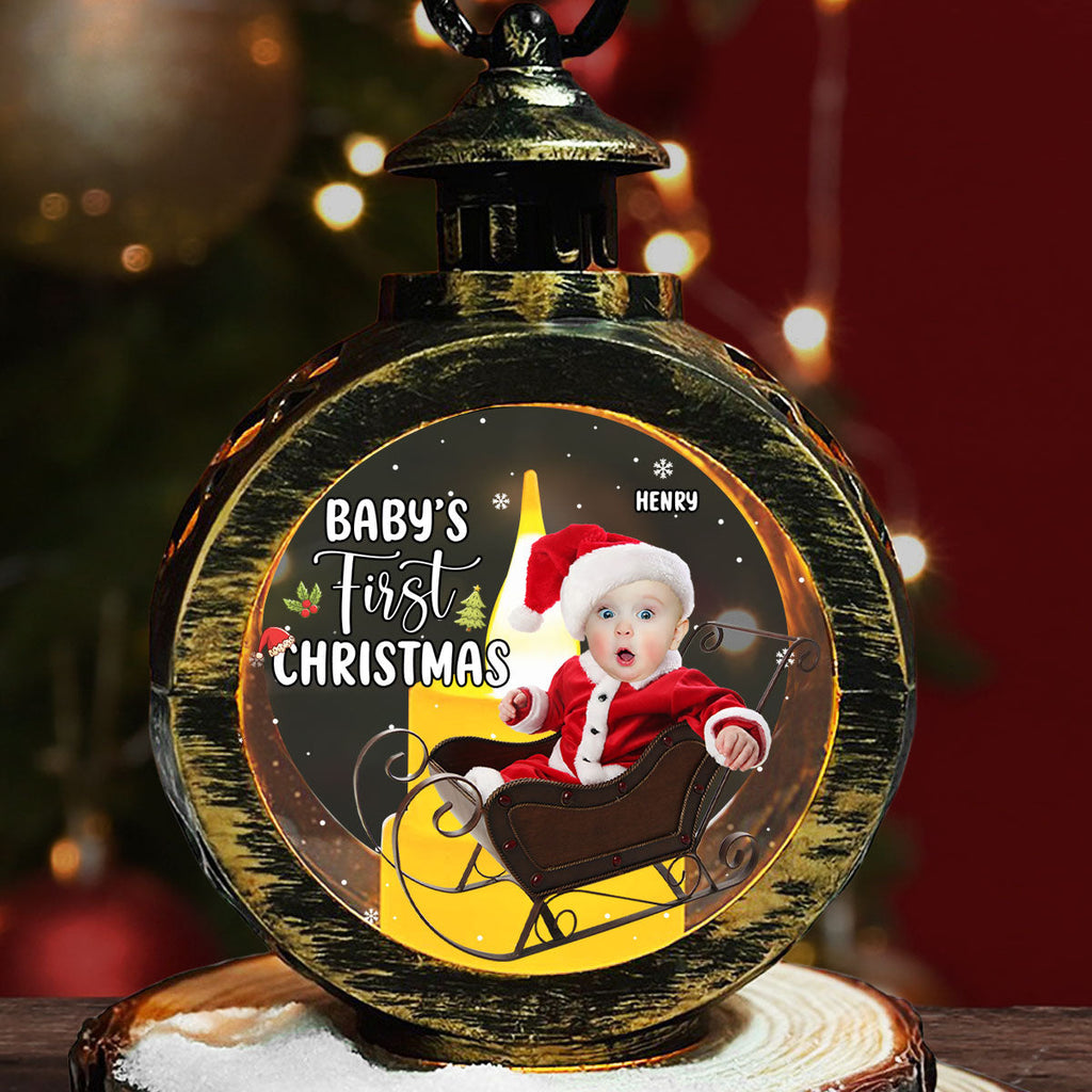 Baby Christmas - Personalized Custom Christmas Lantern