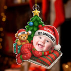 Cute Baby Sleeping - Personalized Custom Acrylic Ornament