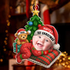 Cute Baby Sleeping - Personalized Custom Acrylic Ornament