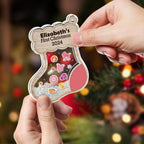 First Christmas - Personalized Custom Acrylic Shaker Ornament