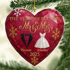 The Year We Became - Personalized Custom Acrylic Ornament