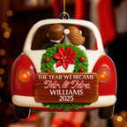 The Year We Became Forever - Personalized Custom Acrylic Ornament