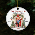 First Holiday Season As One - Personalized Custom Ceramic Ornament