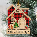 New Beginnings - Personalized Custom 2-Layered Wood Ornament