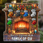 As A Family Of - Personalized Custom Acrylic Ornament